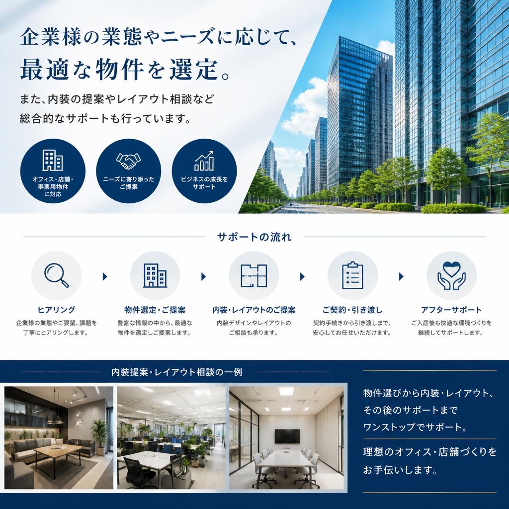 ニーズに合わせたプランニング